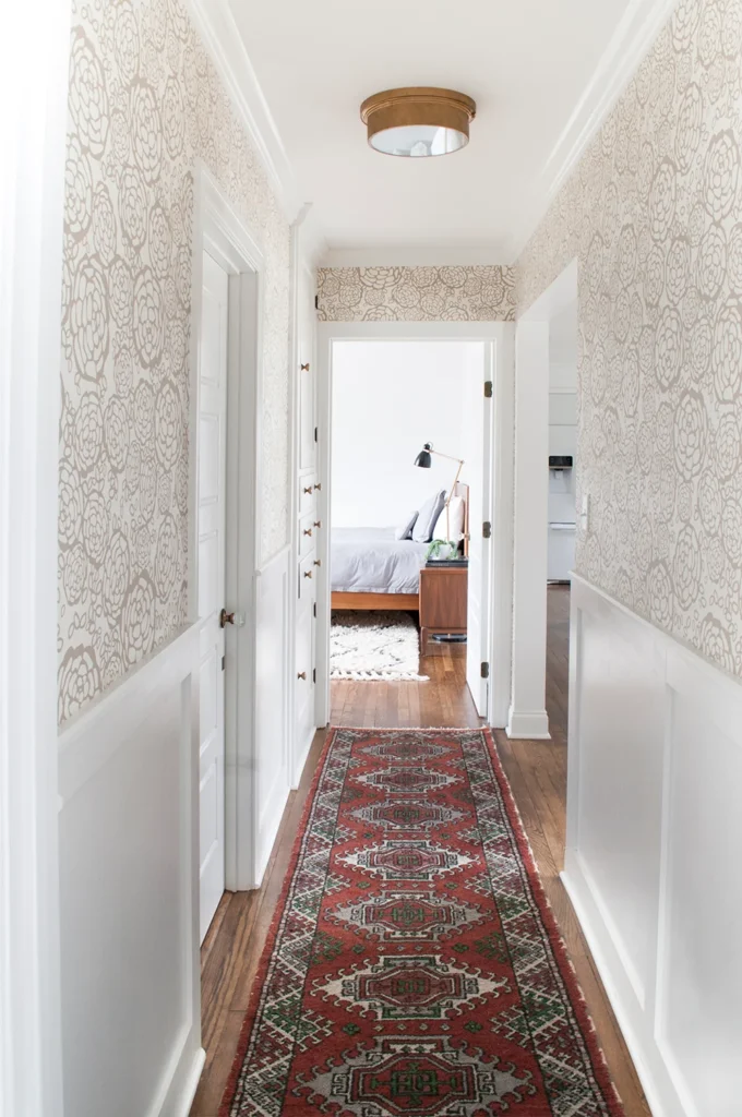 Upstairs hallway inspiration from Room for Tuesday