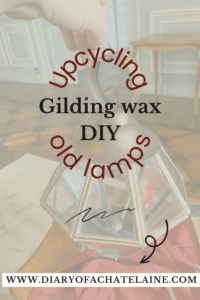Gilding wax DIY - Pinterest